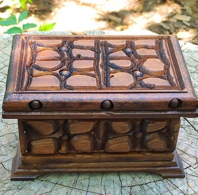Carved Chest - Small Size - 1