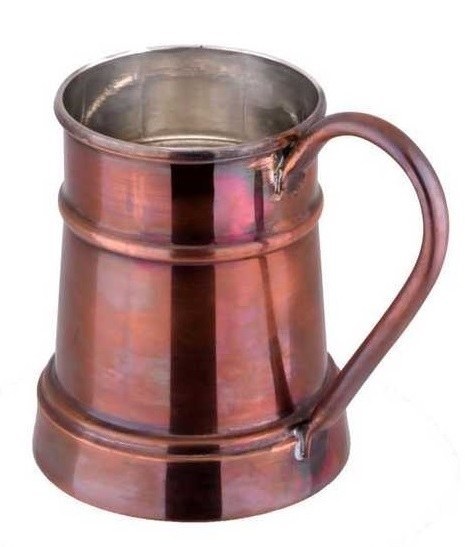 Debito Tumbled Copper Cup 1 Piece - 1