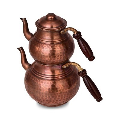 Forged Copper Tumbled Teapot -3 - 1