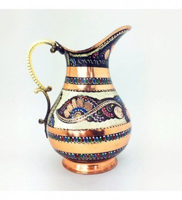 Erzincan Mine Work Copper Jug - 2