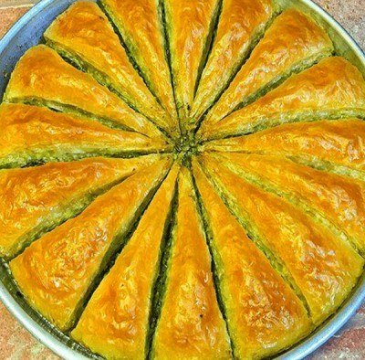 Carrot Slice Baklava Tray 1600 Gr - 2