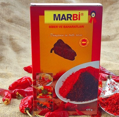 Kahramanmaraş Kırmızı Pul Biber (450 gr) -Marbi-Halis - Marbi