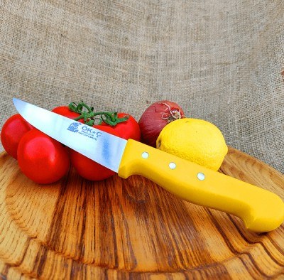 Kitchen Knife - 24 Cm Plastic Handle 