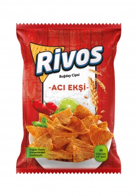 Rivos Wheat Chips (Hot and Sour) 