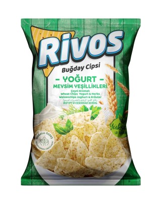 Rivos Wheat Chips (Seasonal Greens) 